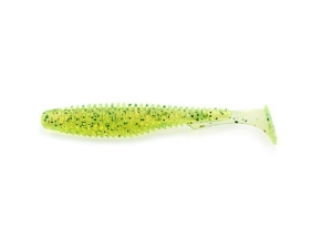 FishUP U-Shad 6,2cm #026 Fluo Chartreuse Green 9szt
