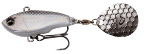 SG FAT TAIL SPIN 5,5cm 9g WHITE SILVER