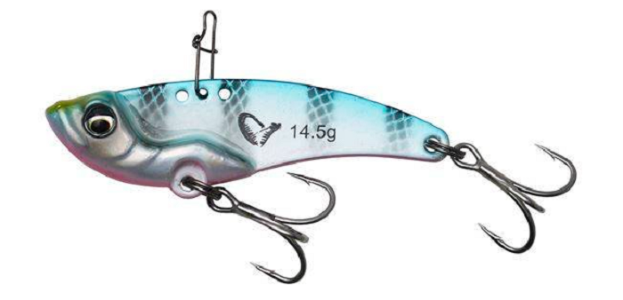 SG CYKADA VIB BLADE BLUE PINK STRIPES 5.5CM 14.5G