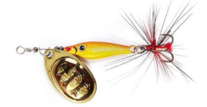 Obrotówka LUCKY JOHN TRIAN BLADE ROUND 18g 001