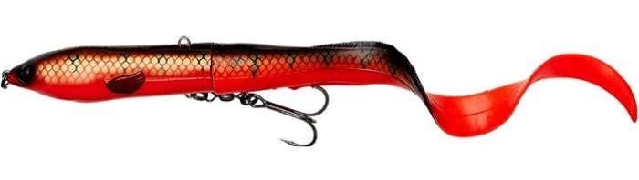 Savage Gear 3D Hard EEL 2+1 17cm ss Red N Black