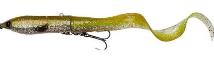 Savage Gear 3D Hard EEL 2+1 17cm ss Green Silv Ayu