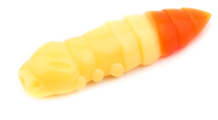 FishUP Pupa 1,5" #135 - Cheese/Hot Orange 8szt
