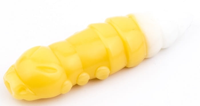 FishUP Pupa 1,2" #134 - Cheese/White