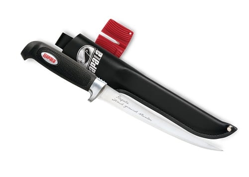 Rapala Nóż do Filetowania Soft Grip 23cm Ostrzałka.jpg