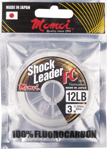 Fluorocarbon MOMOI Shock Leader FC 0.12 0.91kg 30m
