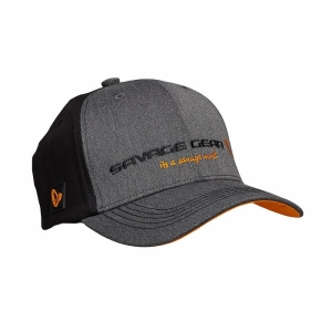 Czapka SG Strike Cap Grey Melange Black