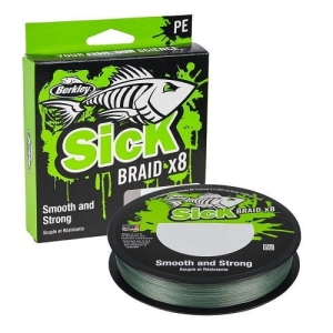 Berkley X8 Sick Braid 0,08m 150m 6kg GRN