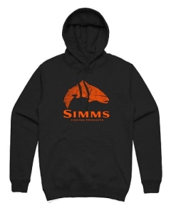 Bluza Simms Wood Trout Fill Hoody Black M