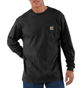 Koszulka Carhartt Heavyweight Long Sleeve Black S