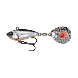 SG FAT TAIL SPIN 6,5cm 16g Dirty Silver