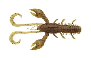 Pulse Realistic Craw Hollow Brown Chartreu7cm 8szt