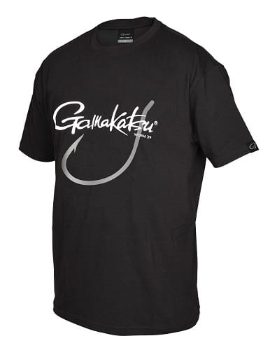 Gamakatsu T-Shirt Worm 39 Black.jpg