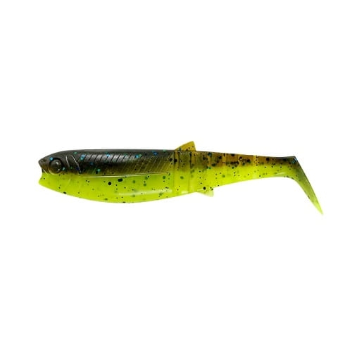 Cannibal Shad 12.5CM 20G Chartreuse Pumpkin