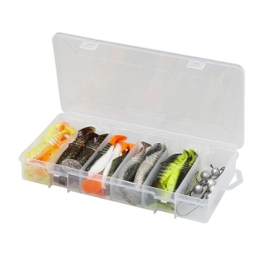 SG Cannibal Shad Kit 10&12.5cm Mixed Colors 36 szt