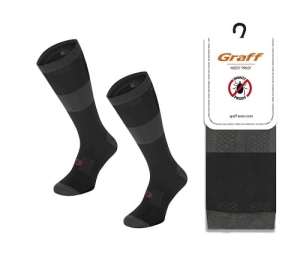 Graff Skarpety antyinsektowe 058 czarna Roz.39-42