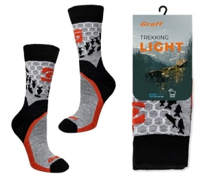 Graff Skarpetki z wełny Merino Trekking Light47-49