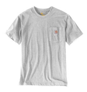 Koszulka Carhartt K87 Pocket Heather Grey XL