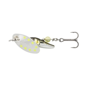 SG Sticklebait Spinner #3 7.3G S Green Silver Ayu