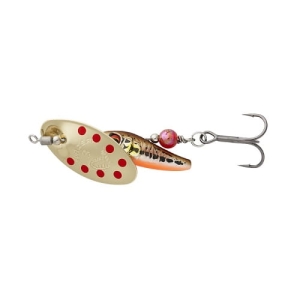 SG Sticklebait Spinner #1 4.5G S Minnow Gold Red