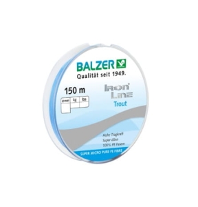 Plecionka Balzer Iron Line Trout Blue 150m 0,06mm