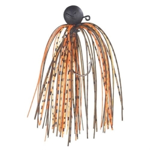 BALZER Skirted Jig Green Pump Amber Red #1/0 10g