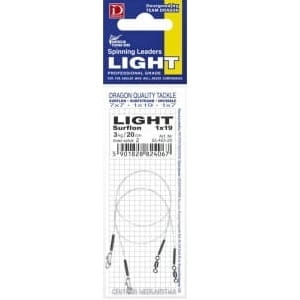 Przypon Dragon 1x19 Surflon 3kg Light 30cm 2szt.jpg