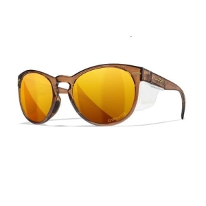 Wiley X COVERT Capt Bronze Mirror Crystal Rootbeer