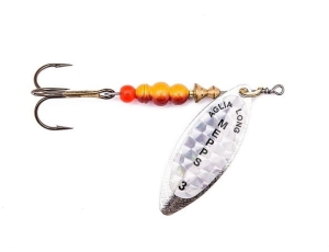 Mepps AGLIA LONG RAINBO srebrna/silver 5/29g