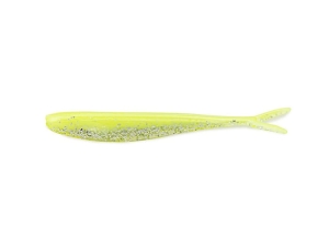Lunker City 2.5" Fin-S Fish Chartreuse Silk Ice x20