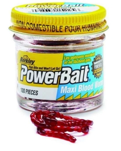 Guma Berkley  Powerbait Micro Blood Worm