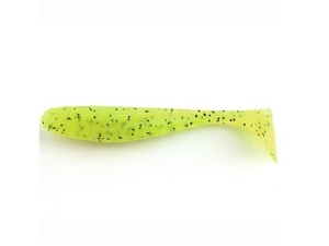 FishUP Wizzle Shad 5,5cm #055 Chartreuse Black 10szt