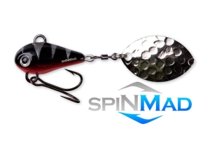Spinmad Wirujący Ogonek MAG 6g 0709 Black Red Perch