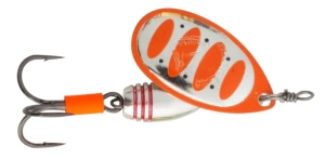 Obrotówka Savage Gear Rotex nr 1/3,5g Fluo Orange Silver